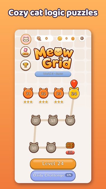 Meow Grid screenshot